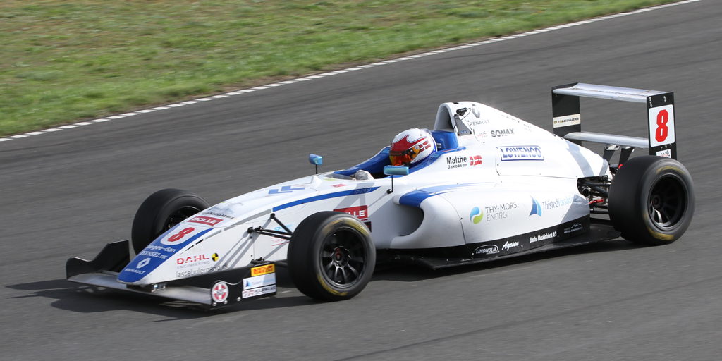 Malthe Jakobsen i Formel 4
(Foto: Motorsporten.dk)